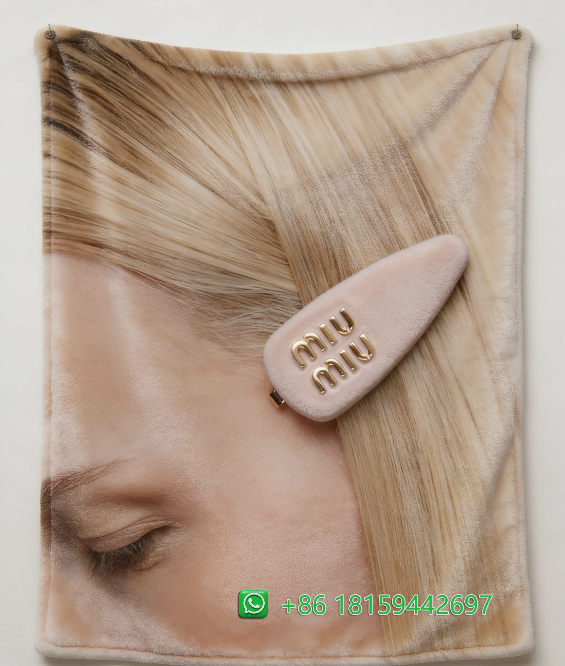 Miumiu Throw Blankets